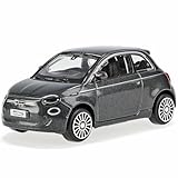 Bburago - Fiat 500E - Realistic 1:43 scale model car (random choice among available colors), official FIAT licence, recommended age 3+ years