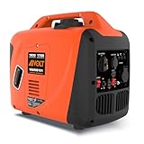AIVOLT 1800W Petrol Inverter Generator 4 Stroke 80cc Engine Portable Silent Generator for Camping, Jobsites, Home Use-Pure Sine Wave, Super Lightweight