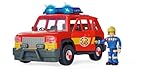 Fireman Sam First Responder Vehicle with Light, Sound, Boot to Open Doors, with Figure and Accessories, 19 cm, from 3 Years
