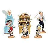Disney WDCC Limited Edition Pinocchio Christmas Ornament Set 1209687