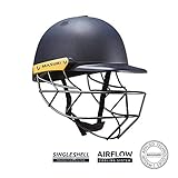 Masuri Unisex Adult OS2 Legacy Cricket Helmet - Navy, Large