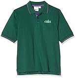 Cub Boys Polo Shirt Cub Tipped Polo, Green (Bottle Green), Gr. 75 CM (UK: 30IN)