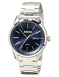 Seiko Solar Men's Watch Stainless Steel Metal Strap SNE525P1