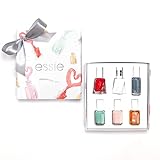 Essie Discovery Nail Polish and Nailcare Gift Set with 6 Items: Gel Couture Rock The Runway, Gel Couture Top Coat, Expressie Air Dry, Mint Candy Apple, Ballet Slippers, Apricot Oil