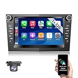 1+32G Android 14 2 DIN Car Stereo Radio For Vauxhall Opel Corsa C D Zafira B Astra G H with Wireless Carplay and Android Auto 7 inch Touchscreen Bluetooth FM GPS SWC Navi WiFi AHD Camera