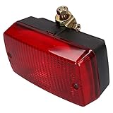 AB Tools Rear Fog Lamp, 12v, c/w Mounting Bracket, Size: 140x70x65mm