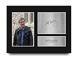 HWC Trading Jeff Hordley Emmerdale Cain Dingle Gifts Printed Signed Autograph Picture for TV Show Fans - A4