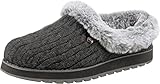 Skechers Women's Keepsakes - Ice Angel Low Top Slippers, Grey Charcoal, 6 UK