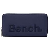 BENCH Women's Zip Purse Wallet, blue (Blue) - 4039584035050