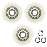 Chuancheng 3Pcs 36Teeth E-Bike Wheel Hub Motor Planetary Gears for Bafang Rear Motor 38mm Diameter Nylon Motor Gear