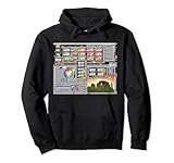 Commodore AMIGA 1200 & 4000: Workbench Desktop Version 3.0 Pullover Hoodie