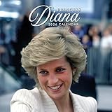Princess Diana - 2026 Square Wall Calendar - by Red Robin Publishing