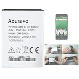 Aousavo DBT-2500A replacement battery, compatible with Doro 8035