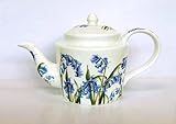 fine Bone China 4 Cup teapot Bluebell Design (Bone China)