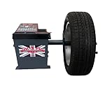 dirty pro tools WHEEL BALANCER TYRE MACHINE HAND SPIN BENCH MOUNTED 12v DC