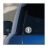 Northern Soul Keep The Faith Vinyl Sticker Decal Car Window WHITE Internal Glass Fitment For Window