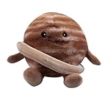 VFM - Saturn Soft Toy Planet Solar System Plush Cuddly Soft Furry Fluffy Stuffed Toy Plush Toy Cute Stuffed Plushie, Gifts for Birthday, Valentine's Day Christmas - 18cm Brown