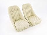 FK oldtimer car seats set Montgomery full bucket seats classic car sets retro-look FKRSE011085
