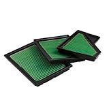 Green Cotton Filters Air Filter Compatible/Replacement For Rover 200 1.8L 16V-VVC 218 (Years 96>) Performance Air Filter