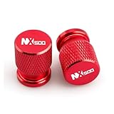 Motorcycle valve core cover For Hon@&da Nx400 Nx500 Nx 400 500 Tire Valve Cap Stem Cover Plug CNC Motorcycle Accessories(Nx500 Red)