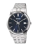Seiko Men Analog Quartz Watch with Stainless Steel Strap SUR399P1