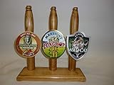 Full Sized 3 handle Replica wooden Beer Pump