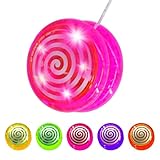 The Magic Toy Shop Light Up Yoyo for Kids – Great for Beginners, Fun Flashing Toy Gift – Christmas Stocking Filler for Children