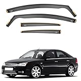 Ispeed Wind Deflectors For Ford Mondeo mk3 2001-2007 Hatchback & Saloon 4pc Set - Keep Your Car Ventilated in Rain - Reduce Wind Turbulence - Tinted In-Channel Type