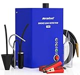 MRCARTOOL T80 Automotive Smoke Machine Leak Detector with Built-in Air Pump EVAP Vacuum Smoke Diagnostic Tester Smoke Machine Leak Tester Pipeline Fuel Leakage Detector for 12V Car, Motorcycle, Boat
