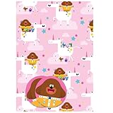 Hey Duggee Wrapping Paper 6 Sheets 6 Tags Sheet Size 70cmx50cm Official Product Responsibly Resourced