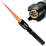 BARMI Camping Lighter – Windproof Adjustable Flame with Safety Lock, Refillable Butane Lighter for Outdoor Emergencies, Hiking, Campfires & BBQ