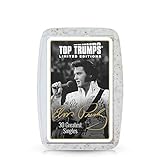 Top Trumps Elvis Presley Limited Edition Card Game, play with the King of Rock and Roll’s 30 greatest songs including Teddy Bear, Don’t be Cruel and Suspicious Minds, for aged 6 plus