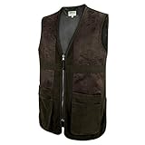 Hoggs of Fife Struther Shooting Vest - Dark Green Large GreenLargeGreen Waterproof