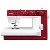 Janome 0011522-RD 1522-RD Sewing Machine, Metal Plastic, Red