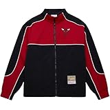 Mitchell & Ness M&N Mesh Nylon Track Jacket - NBA Chicago Bulls - L