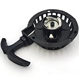 Mini Moto Pull Start Pull Starter 49CC Mini Alloy Pull Starter Part Recoil Moto Start For 49CC Mini Pocket Dirt Bike Atv Quad Black