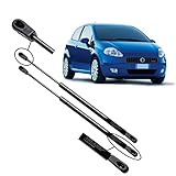 Ramor Strutz 2x Boot Gas Struts Compatible with a Fiat Punto Mk3 (199) 2005-2021, Grande Punto (199) 2005-2018. Tailgate Gas Springs Replacement for 51778432 and others.