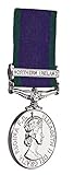 The Commemorative Coin Company Full Size Replica General Service Medal. Northern Ireland Clasp. Silver. GSM 1962 Reproduction/Copy