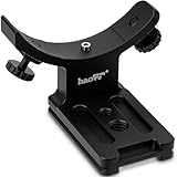 Haoge LMR-XF140 Lens Collar Replacement Foot Tripod Mount Ring for Fujifilm Fuji Fujinon XF 100-400mm F4.5-5.6 R LM OIS WR XF100-400mmF4.5-5.6 Lens built-in Arca Swiss Type Quick Release Plate