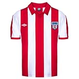 Sunderland 1978 Umbro Retro Football Shirt Pique Red/White X-Large Cotton