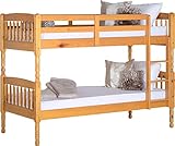 Seconique Albany 3' Single Bunk Bed in Antique Pine