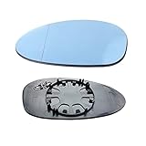 GSRECY LEFT Side For E82 E90 E91 E92 E46 OEM Door Mirror Glass - Heated (Blue Glass)