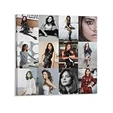 KBGDFSDF Jenna Louise Coleman Hot Sexy Canvas Poster Wall Art Decor Print Picture Paintings for Living Room Bedroom Decoration 20x20inch(50x50cm)