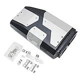 Carrfan Motorcycle Tool Box Left Side Bracket Aluminum Box Fit For BMW R1250GS R1200GS LC & Adventure 2002 2008 2018