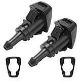 2 Pack Windscreen Washer Jets for Hyundai Tucson Accessories Front Windshield Spray Nozzles Wiper Spray Washer Jet for Kia Sportage Hyundai I30 I20 Tucson Kia Venga Kia Soul