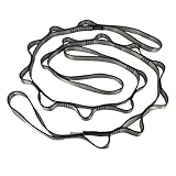 FOSER 2pcs Daisy Chains, Yoga Hammock Extension Strap, Adjustable Nylon Strap Fitness Pilates and Exercise Extend Band