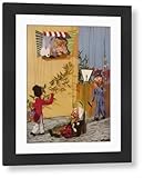 Media Storehouse Pelham Puppets in Distemper and Alabastine Framed Print - Modern Frame 22"x18" (58x48cm) (4414275)