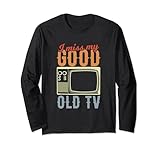 Cathode-Ray Tube TV Oldschool Long Sleeve T-Shirt