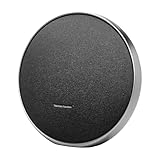 Harman Kardon Onyx Studio 9, Portable Home Bluetooth Speaker with Auracast Multi-Speaker Connection, Adaptive Self-Tuning, Constant Sound Field Technology, USB Charging Port, 8-Hour Battery, Black