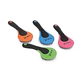 Shires 1366 Ezi-Groom Grip Mane & Tail Brush Lime Green